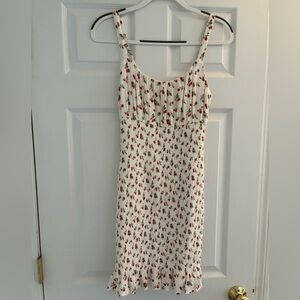 Abercrombie and fitch smocked mini dress